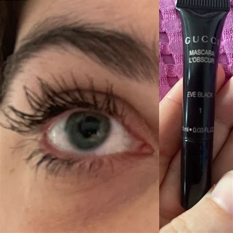 masca gucci|Gucci Mascara L’Obscur Tutorial: Classic Look .